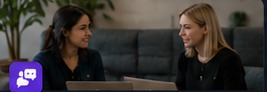 Founders chatting